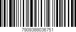 Código de barras (EAN, GTIN, SKU, ISBN): '7909388036751'