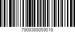 Código de barras (EAN, GTIN, SKU, ISBN): '7909389059018'