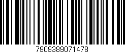 Código de barras (EAN, GTIN, SKU, ISBN): '7909389071478'
