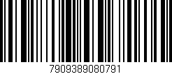 Código de barras (EAN, GTIN, SKU, ISBN): '7909389080791'