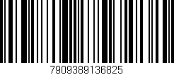 Código de barras (EAN, GTIN, SKU, ISBN): '7909389136825'