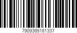 Código de barras (EAN, GTIN, SKU, ISBN): '7909389181337'