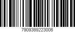 Código de barras (EAN, GTIN, SKU, ISBN): '7909389223006'