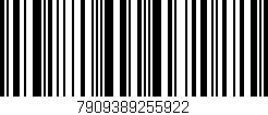 Código de barras (EAN, GTIN, SKU, ISBN): '7909389255922'
