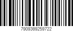 Código de barras (EAN, GTIN, SKU, ISBN): '7909389259722'