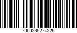 Código de barras (EAN, GTIN, SKU, ISBN): '7909389274329'