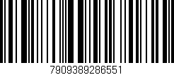 Código de barras (EAN, GTIN, SKU, ISBN): '7909389286551'