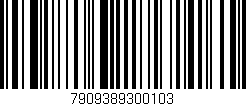 Código de barras (EAN, GTIN, SKU, ISBN): '7909389300103'