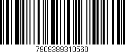 Código de barras (EAN, GTIN, SKU, ISBN): '7909389310560'