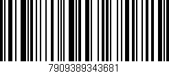Código de barras (EAN, GTIN, SKU, ISBN): '7909389343681'