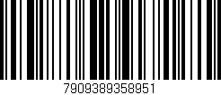 Código de barras (EAN, GTIN, SKU, ISBN): '7909389358951'