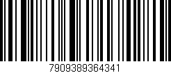 Código de barras (EAN, GTIN, SKU, ISBN): '7909389364341'