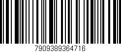 Código de barras (EAN, GTIN, SKU, ISBN): '7909389364716'