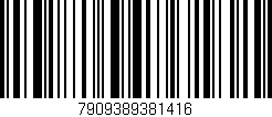 Código de barras (EAN, GTIN, SKU, ISBN): '7909389381416'