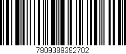 Código de barras (EAN, GTIN, SKU, ISBN): '7909389392702'