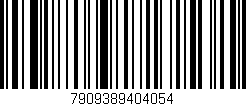 Código de barras (EAN, GTIN, SKU, ISBN): '7909389404054'