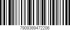 Código de barras (EAN, GTIN, SKU, ISBN): '7909389472206'