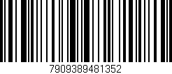 Código de barras (EAN, GTIN, SKU, ISBN): '7909389481352'