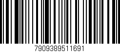 Código de barras (EAN, GTIN, SKU, ISBN): '7909389511691'