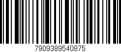 Código de barras (EAN, GTIN, SKU, ISBN): '7909389540875'