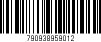 Código de barras (EAN, GTIN, SKU, ISBN): '790938959012'