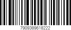 Código de barras (EAN, GTIN, SKU, ISBN): '7909389618222'