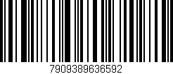 Código de barras (EAN, GTIN, SKU, ISBN): '7909389636592'