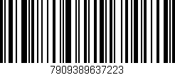 Código de barras (EAN, GTIN, SKU, ISBN): '7909389637223'