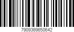 Código de barras (EAN, GTIN, SKU, ISBN): '7909389650642'