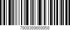 Código de barras (EAN, GTIN, SKU, ISBN): '7909389669958'