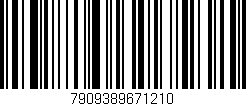 Código de barras (EAN, GTIN, SKU, ISBN): '7909389671210'
