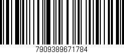 Código de barras (EAN, GTIN, SKU, ISBN): '7909389671784'