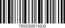 Código de barras (EAN, GTIN, SKU, ISBN): '7909389674938'
