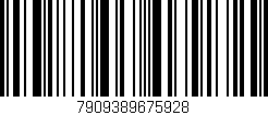 Código de barras (EAN, GTIN, SKU, ISBN): '7909389675928'