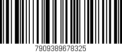 Código de barras (EAN, GTIN, SKU, ISBN): '7909389678325'