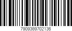 Código de barras (EAN, GTIN, SKU, ISBN): '7909389702136'