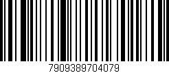 Código de barras (EAN, GTIN, SKU, ISBN): '7909389704079'