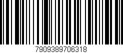 Código de barras (EAN, GTIN, SKU, ISBN): '7909389706318'