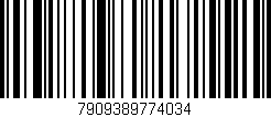 Código de barras (EAN, GTIN, SKU, ISBN): '7909389774034'