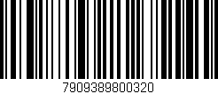 Código de barras (EAN, GTIN, SKU, ISBN): '7909389800320'