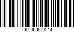 Código de barras (EAN, GTIN, SKU, ISBN): '7909389829314'