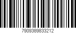 Código de barras (EAN, GTIN, SKU, ISBN): '7909389833212'