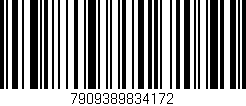 Código de barras (EAN, GTIN, SKU, ISBN): '7909389834172'