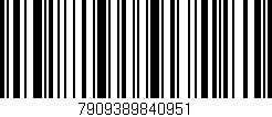 Código de barras (EAN, GTIN, SKU, ISBN): '7909389840951'