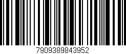 Código de barras (EAN, GTIN, SKU, ISBN): '7909389843952'