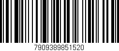 Código de barras (EAN, GTIN, SKU, ISBN): '7909389851520'