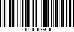Código de barras (EAN, GTIN, SKU, ISBN): '7909389865930'