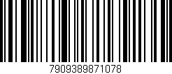 Código de barras (EAN, GTIN, SKU, ISBN): '7909389871078'
