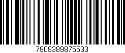 Código de barras (EAN, GTIN, SKU, ISBN): '7909389875533'