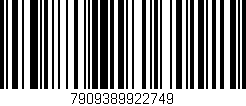 Código de barras (EAN, GTIN, SKU, ISBN): '7909389922749'